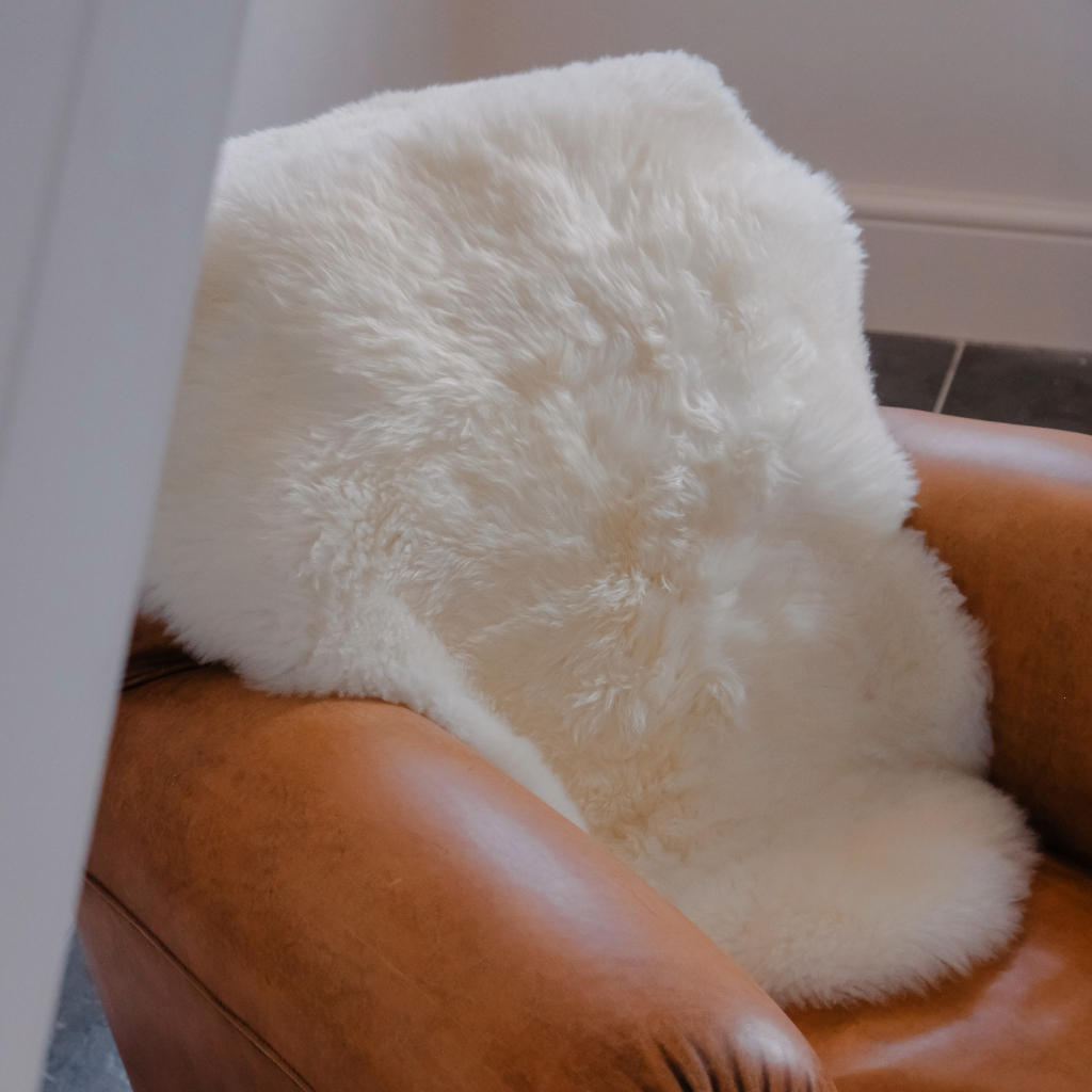 Sheepskin Rug | Natural White
