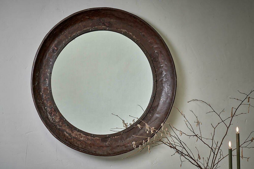 Reclaimed Iron Mirror