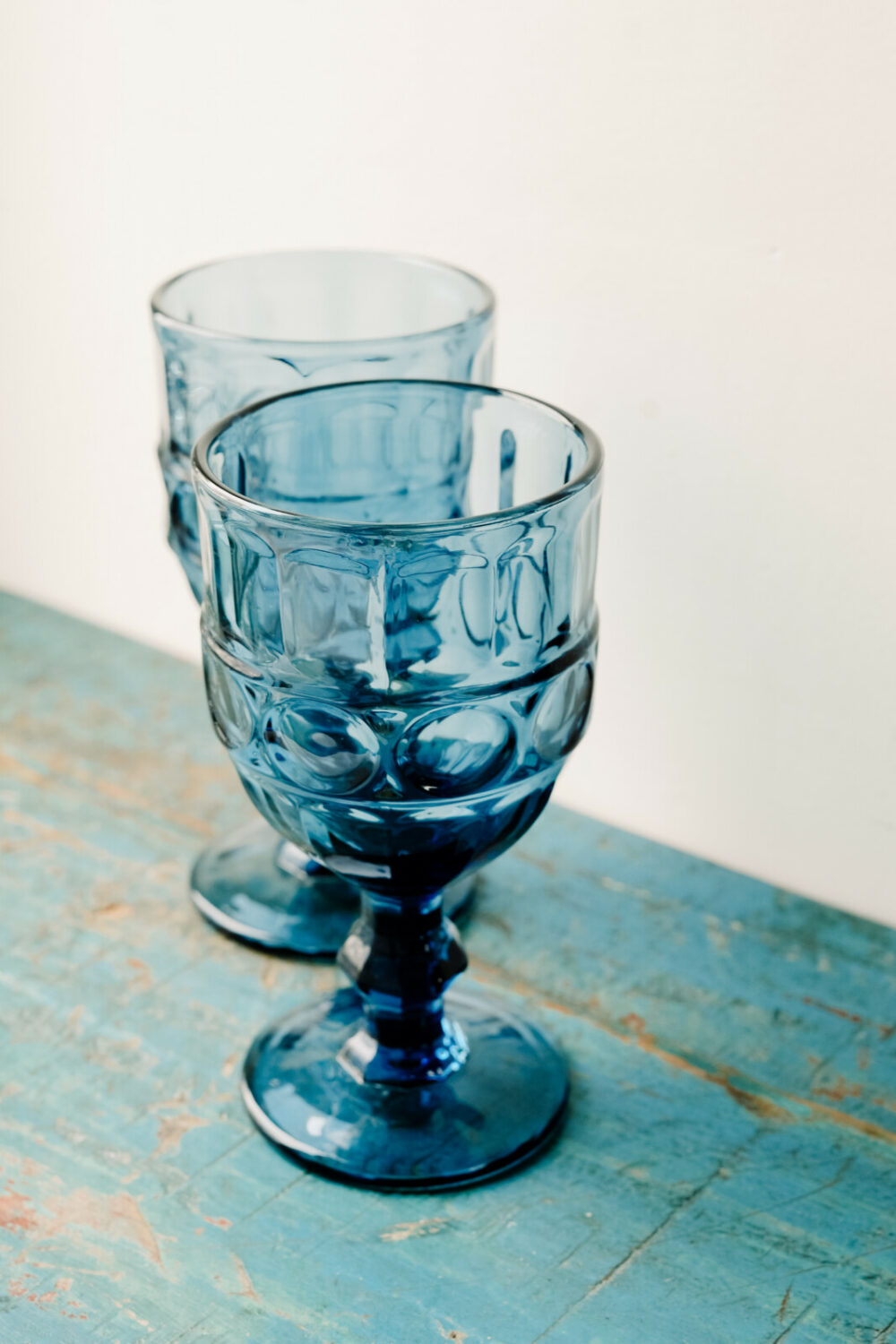 Blue Wine Glass - Image 2