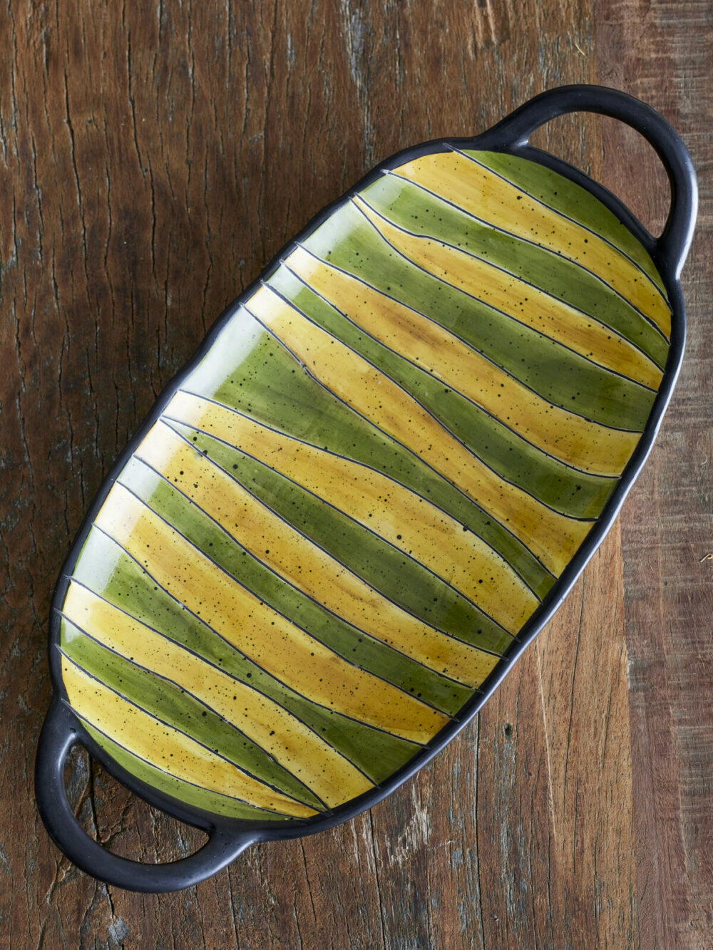 Stoneware Serving Plate | Gwyrdd