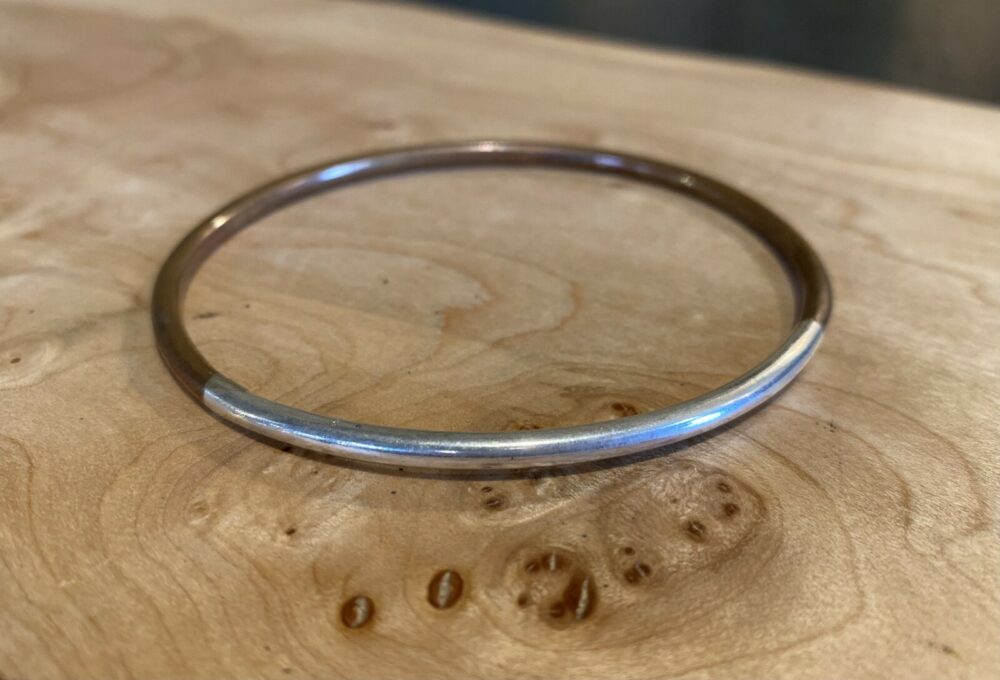 Ann Catrin | Copper & Silver Bangle