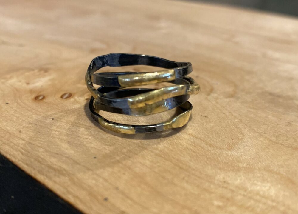 Ann Catrin | Spiral Iron Ring