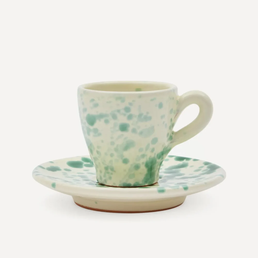 Hot Pottery Espresso Cup | Green