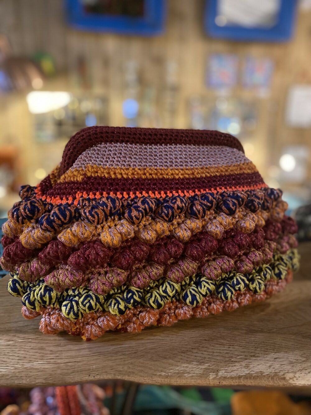 Bag Crochet Popcorn | Mawr