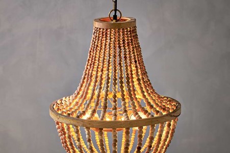 Neela Mango Wood Pendant - Image 3