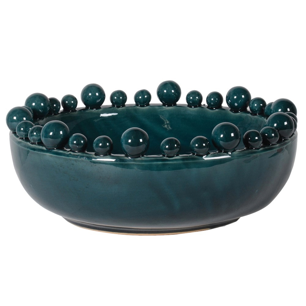 Teal Bobble Bowl