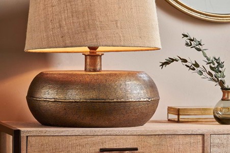 Lumbu Lamp | Antique Brass | Large - Image 3