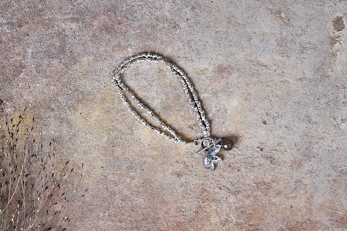 Elina Labradorite Bracelet | Silver