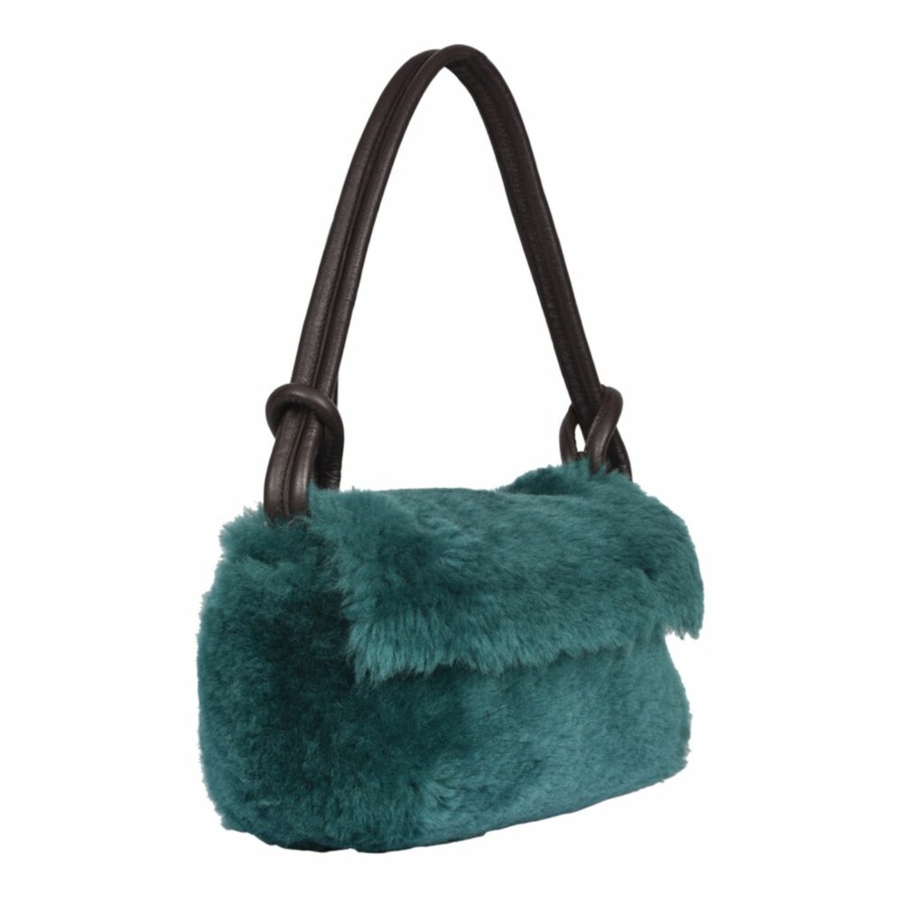 Bag Croen Dafad | Teal - Image 3