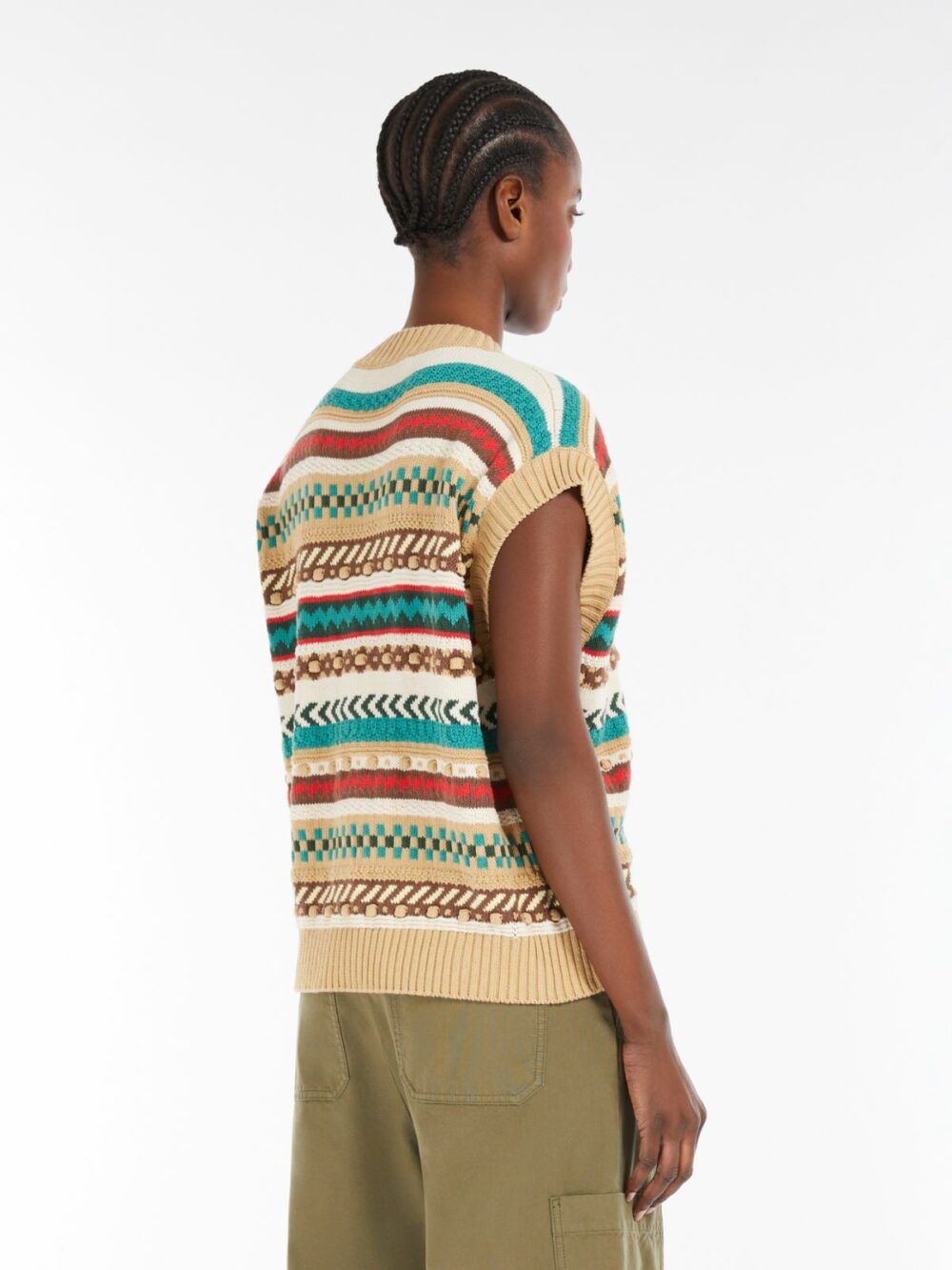 Gilet Jacquard Weekend Max Mara - Image 3