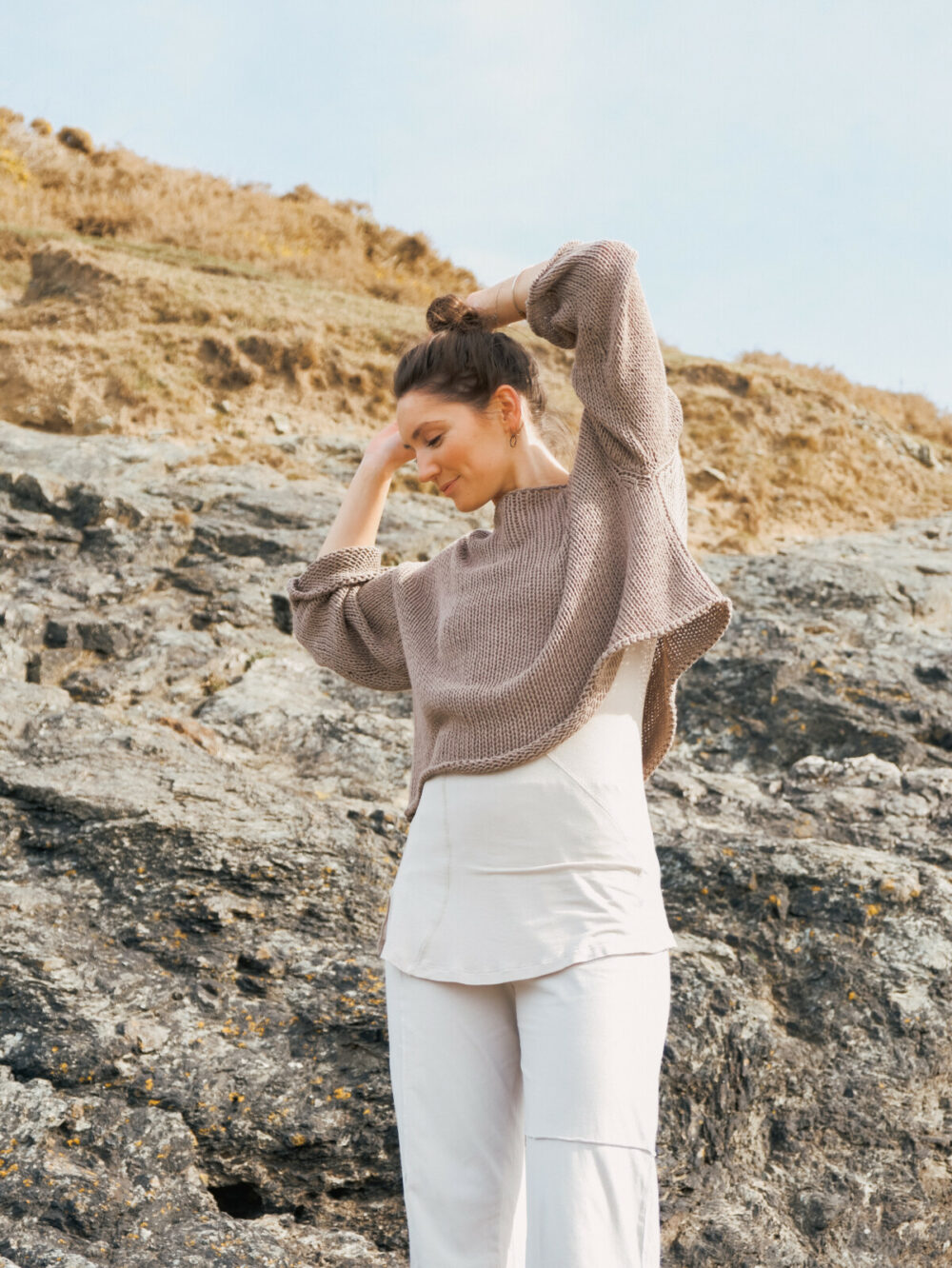Sort Aarhus Knitted Sweater | Malto - Image 2