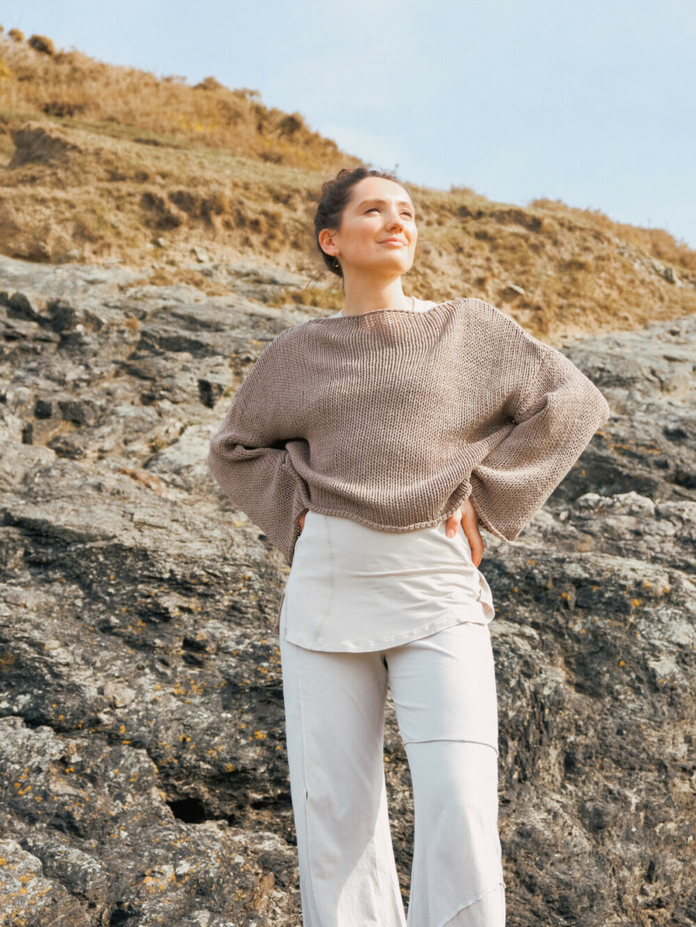 Sort Aarhus Knitted Sweater | Malto