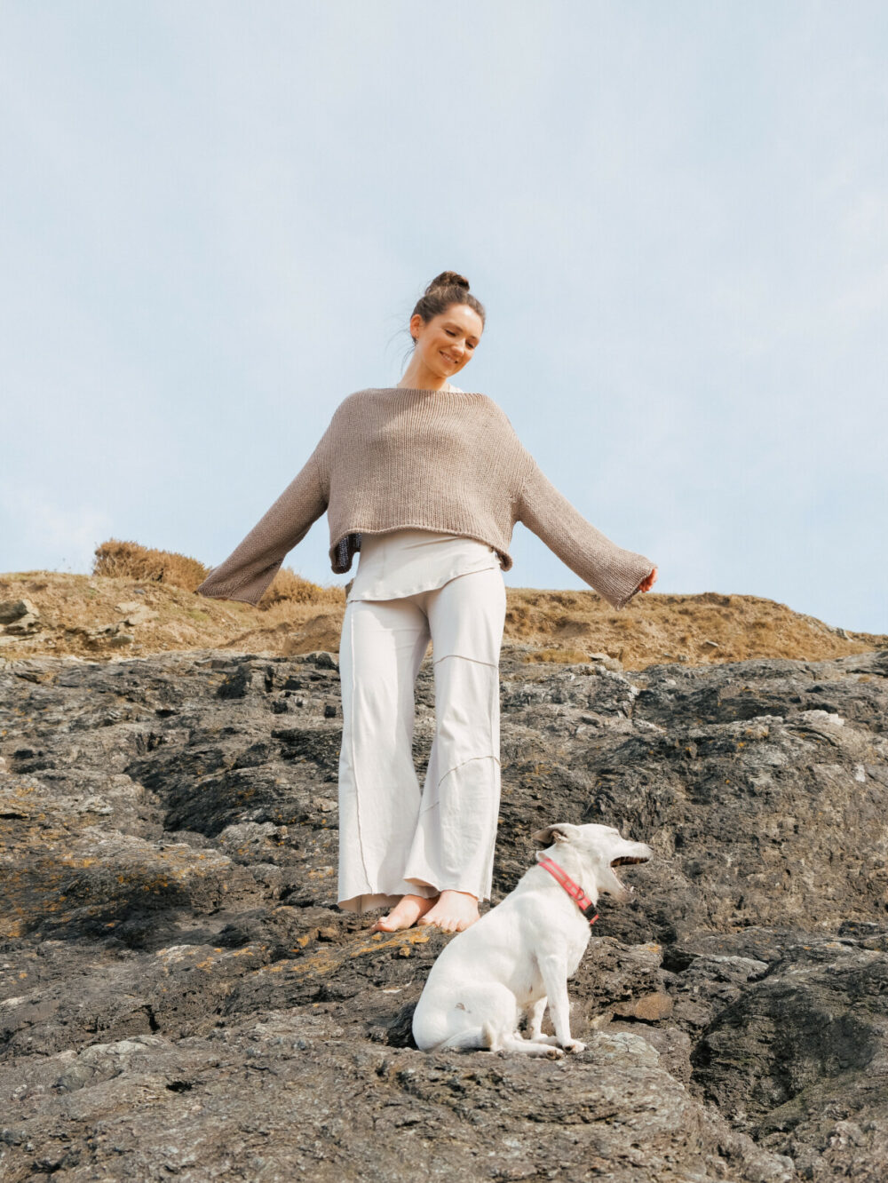 Sort Aarhus Knitted Sweater | Malto - Image 3