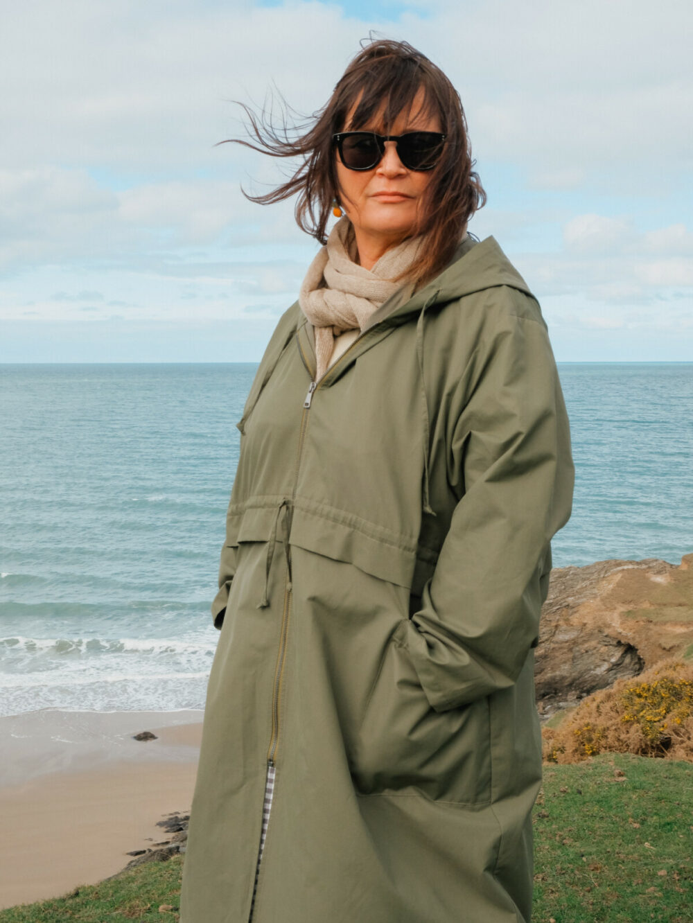 Neirami Drawstring Parka | Ficus - Image 3