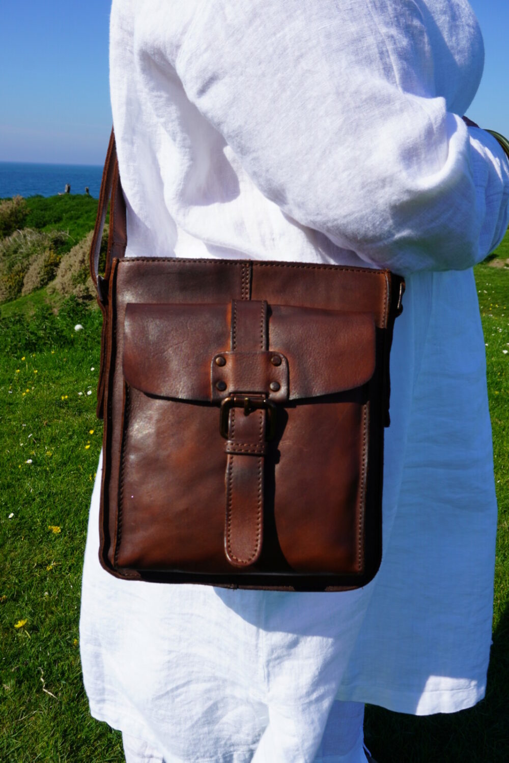 Daloni Leather Bag | Rust