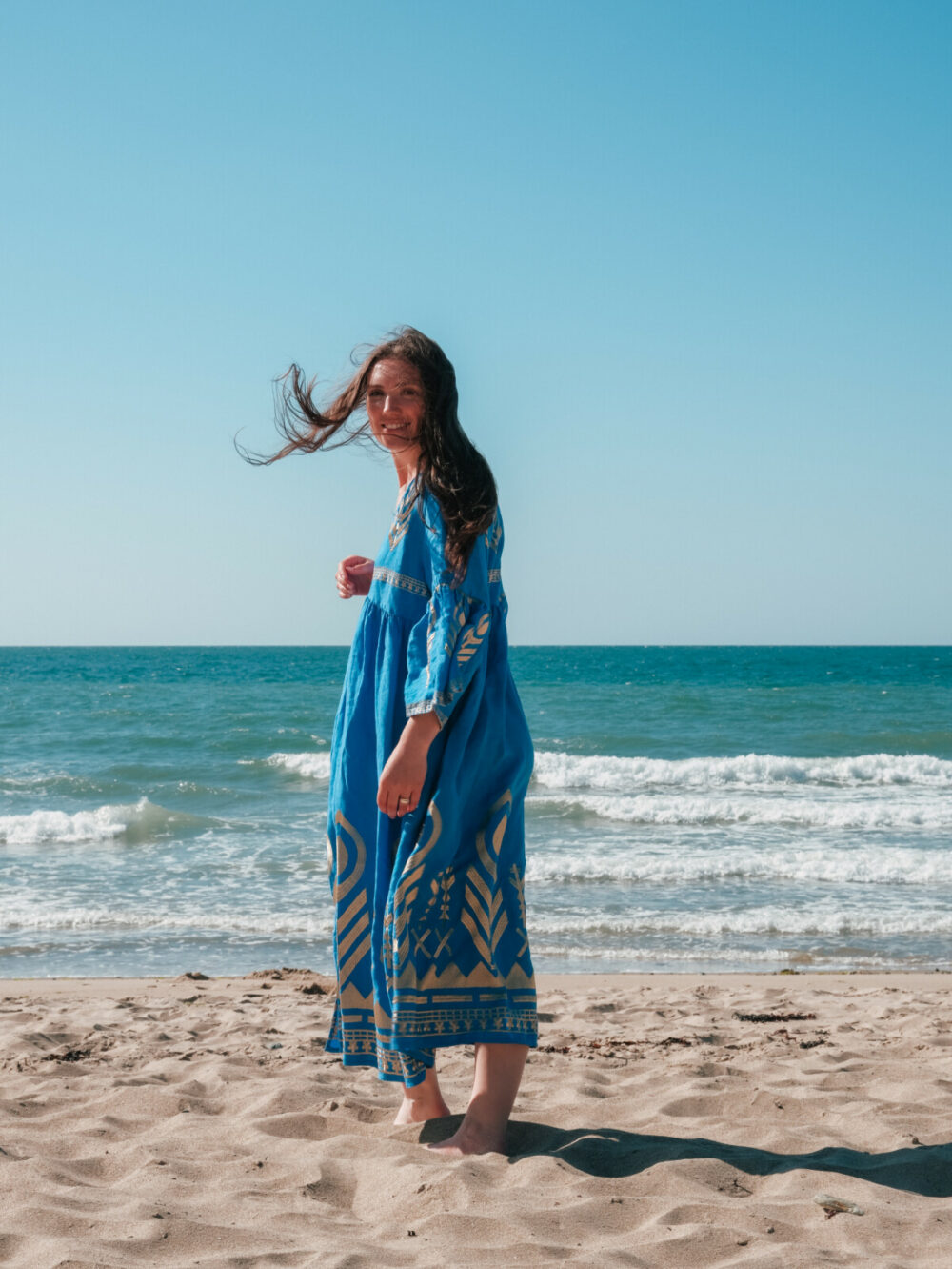 Kori Feather Midi Dress - Image 3