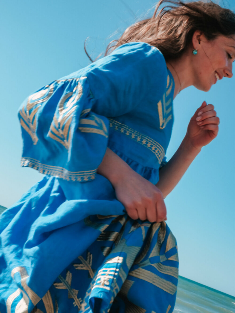 Kori Feather Midi Dress - Image 4