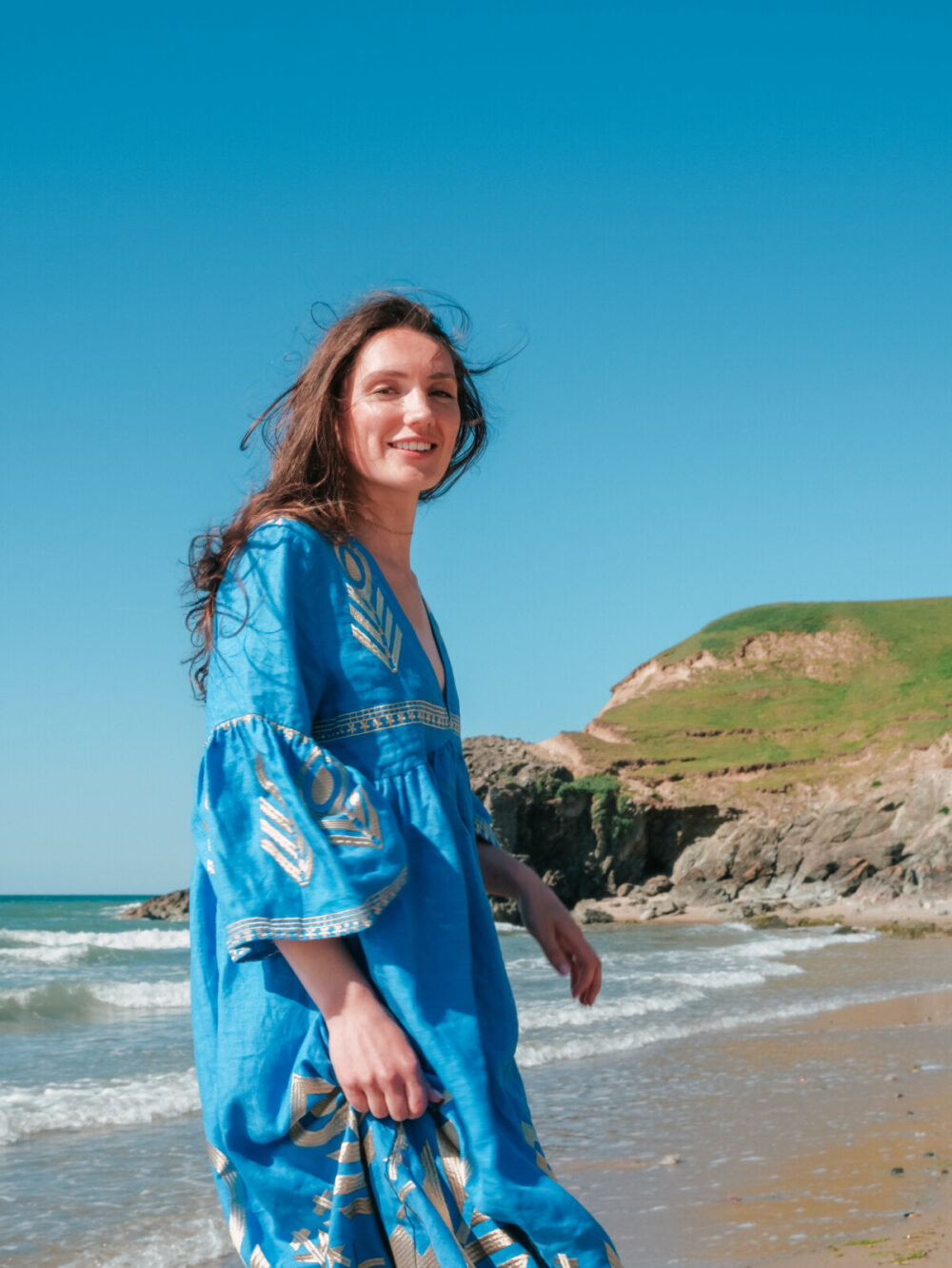 Kori Feather Midi Dress - Image 5