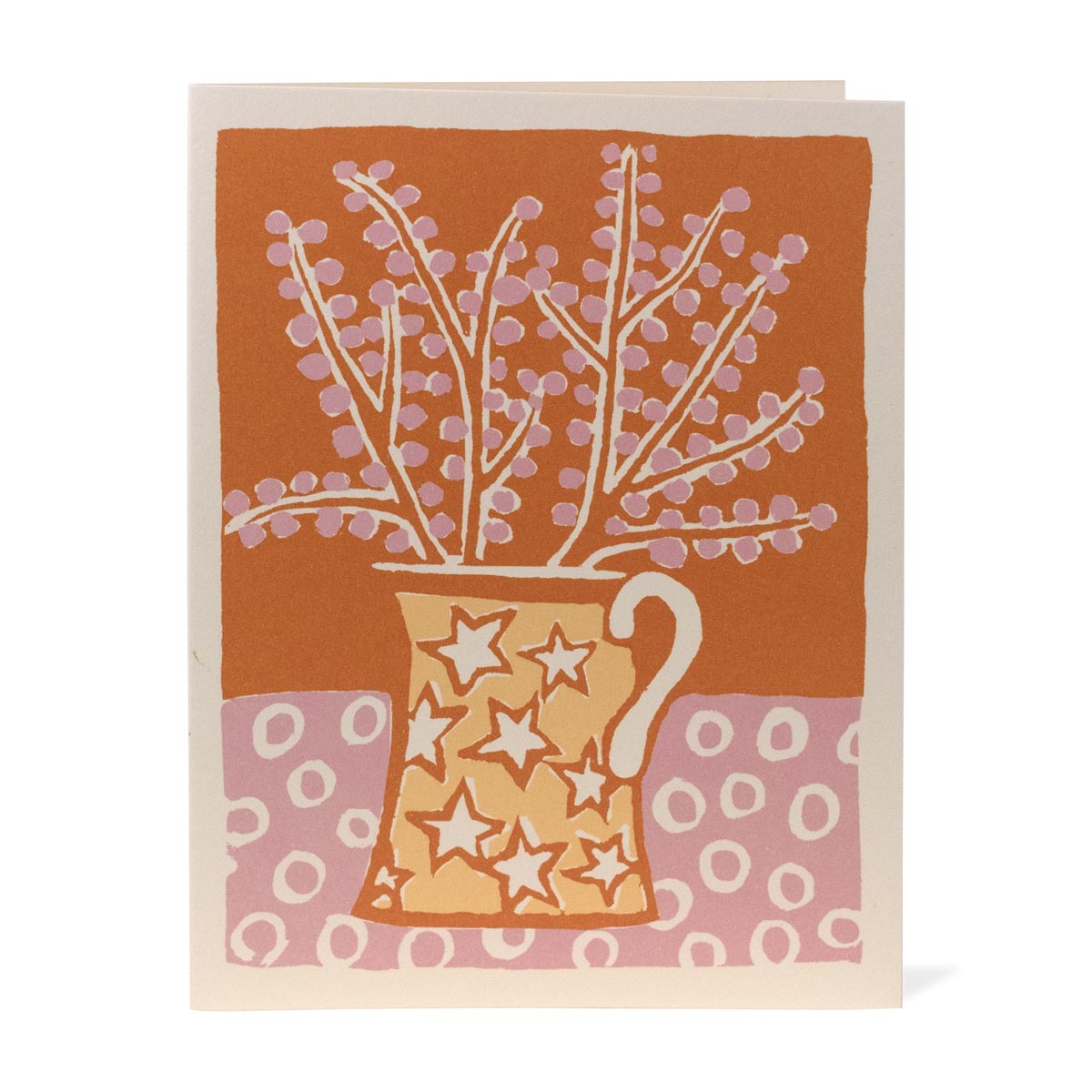 Jug & Blossom Card