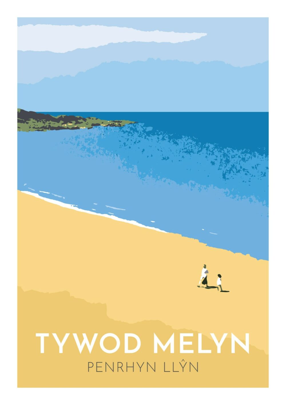 Penrhyn Llŷn Print | Tywod Melyn