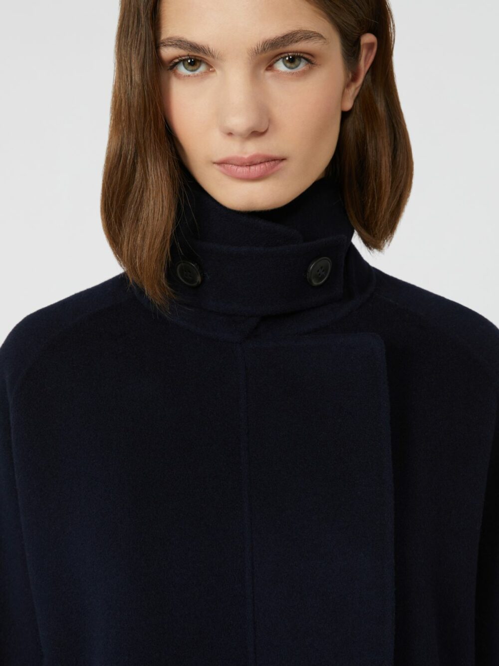 Weekend Max Mara Wool Broadcloth Cropped Coat - Image 5