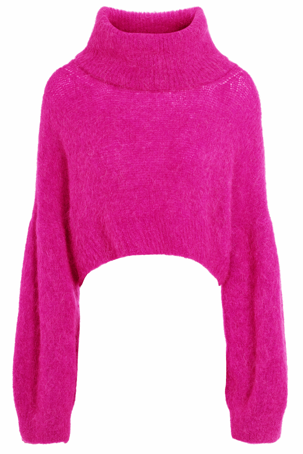 American Dreams Andrea Alpaca Pullover | Neon Pink