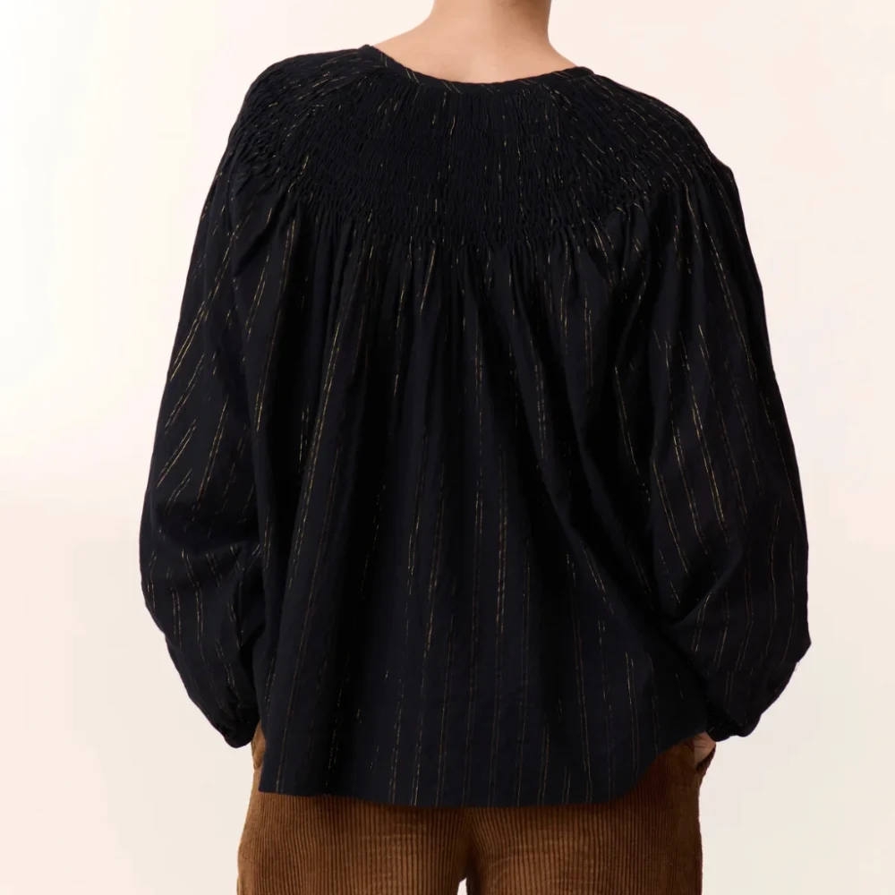 Leon & Harper Black Blouse - Image 3