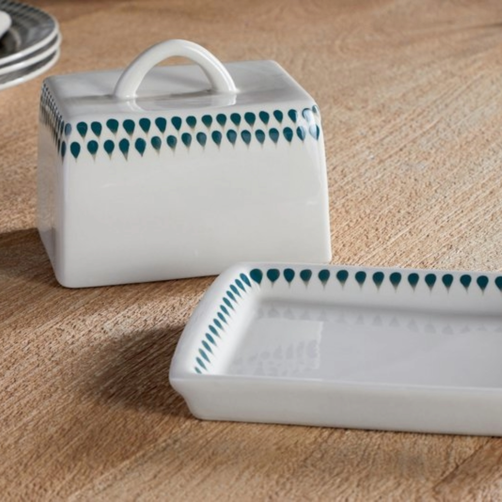 Juniper Drop Butter Dish - Image 2