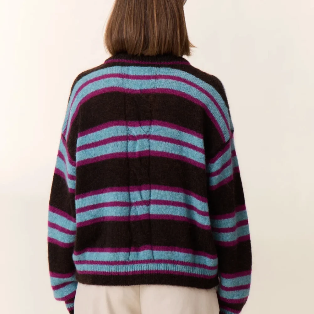 Leon & Harper Stripe Jumper - Image 3