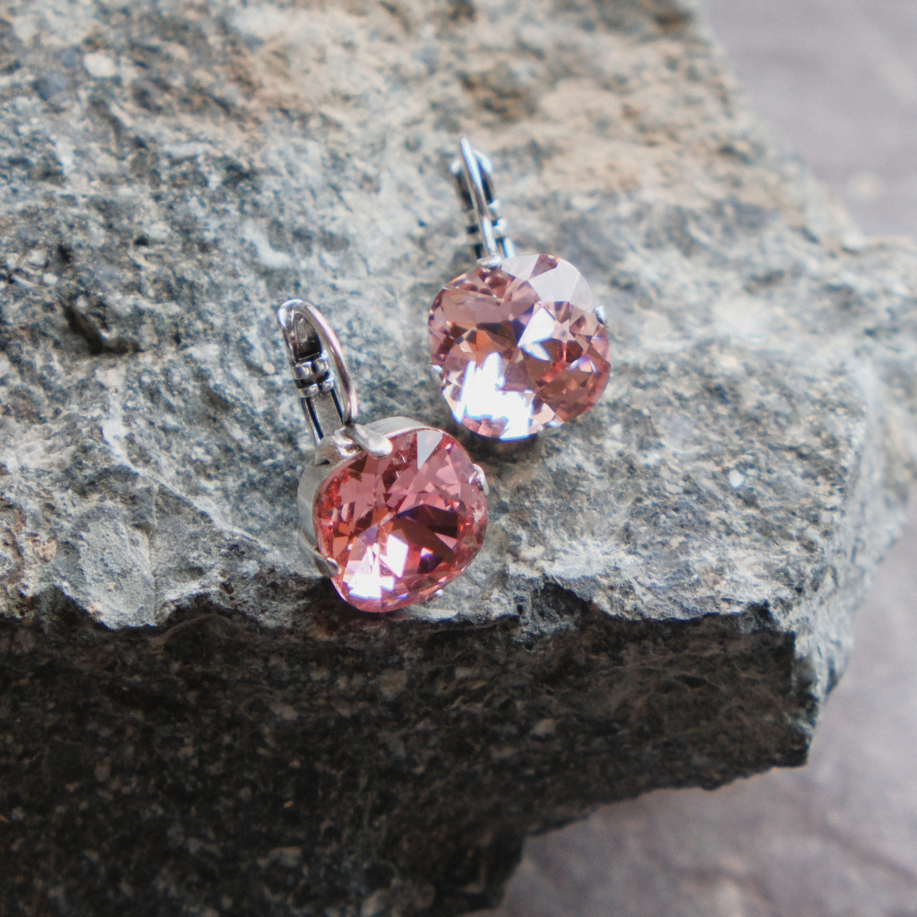 Classic Earrings | Pale Pink