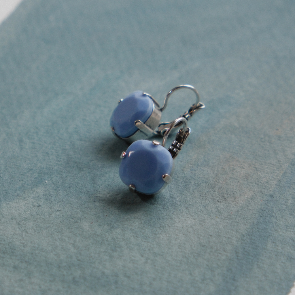 Classic Earrings | Soft Blue - Image 2