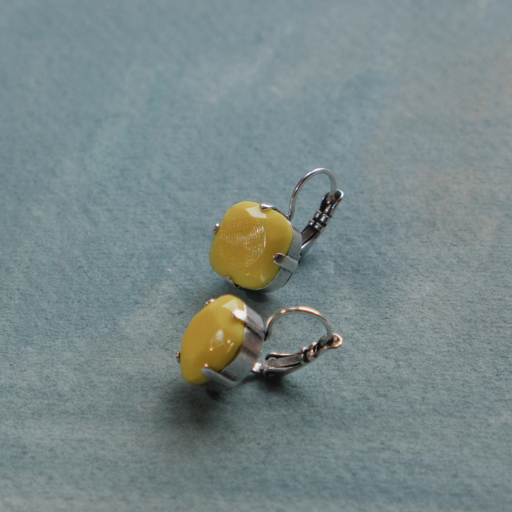 Classic Earrings | Yellow - Image 2