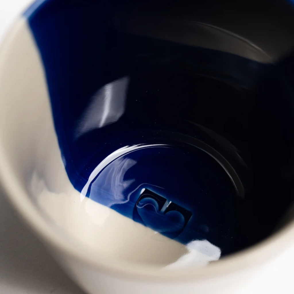 Large Rue Beaker | Indigo Blue (Set of 2) - Image 2