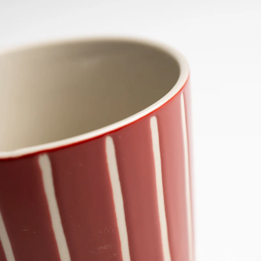 Large Vervain Beaker | Earth Red (Set of 2) - Image 2