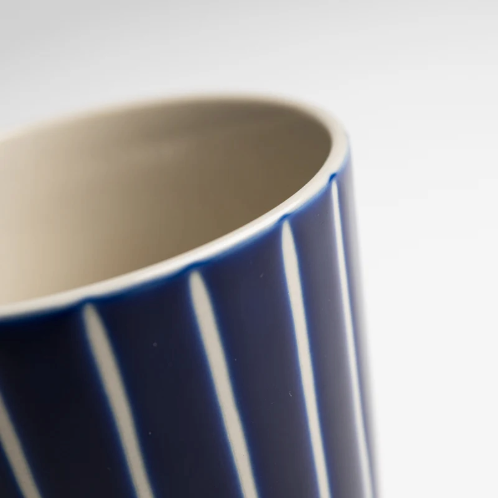 Large Vervain Beaker | Indigo Blue (Set of 2) - Image 2