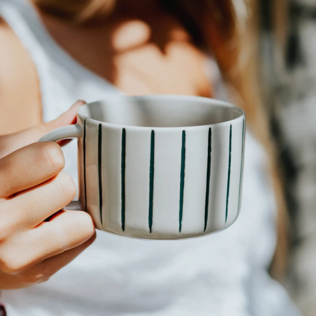 Large Yarrow Mug | Sea Green (Set of 2) - Image 2